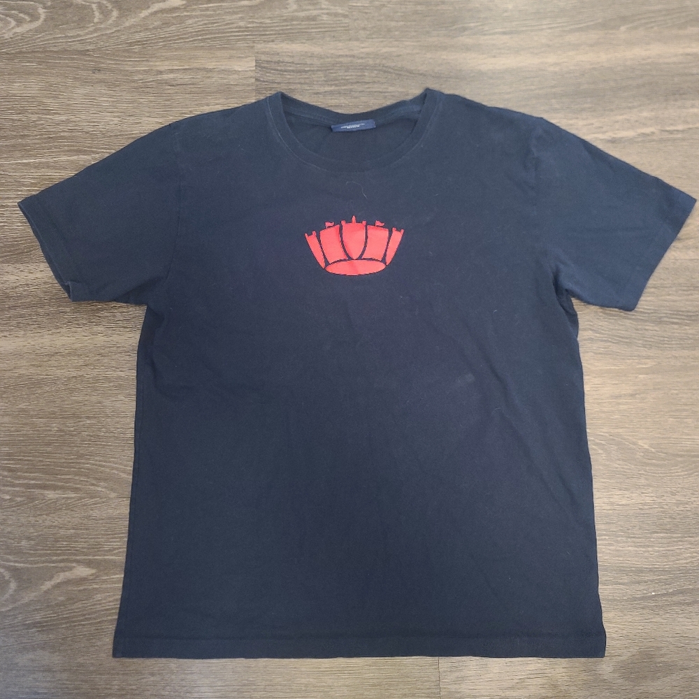 Rowing Blazers "Crown" Men's Large Navy T-Shirt
